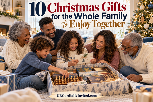 10 Christmas Gifts for the Whole Family to Enjoy Together - by URCordiallyInvited