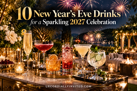 10 New Year’s Eve Drinks for a Sparkling 2027 Celebration - by URCordiallyInvited