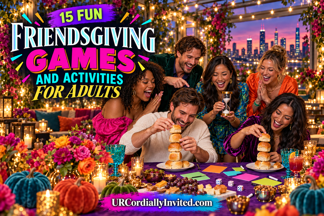 15 Fun Friendsgiving Games and Activities for Adults - by URCordiallyInvited