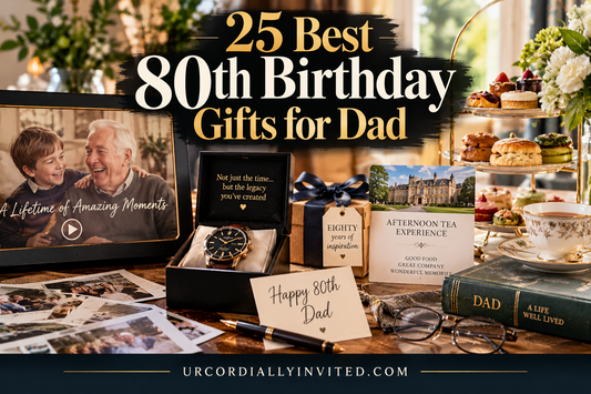 25 Best 80th Birthday Gifts for Dad - by URCordiallyInvited