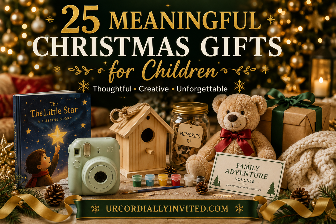 25 Meaningful Christmas Gifts for Children - by URCordiallyInvited