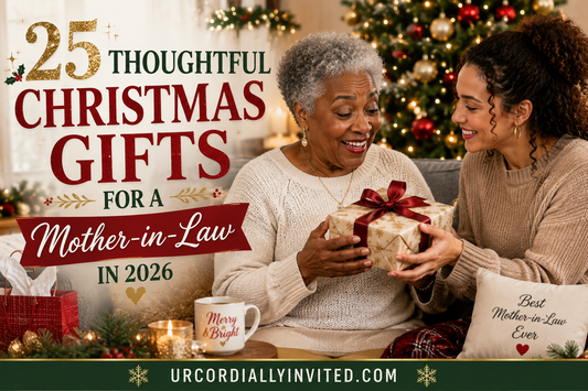 25 Thoughtful Christmas Gifts for a Mother-in-Law in 2026 - by URCordiallyInvited