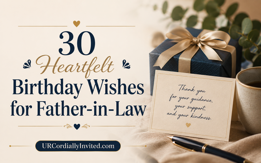 30 Heartfelt Birthday Wishes for Father-in-Law