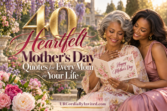 40 Heartfelt Mother’s Day Quotes for Every Mom in Your Life - by URCordiallyInvited