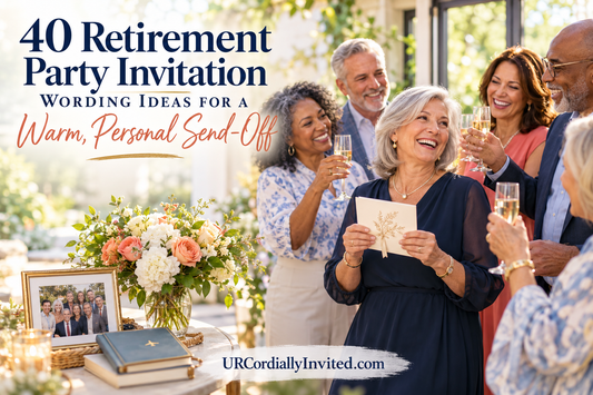 40 Retirement Party Invitation Wording Ideas - by URCordiallyInvited