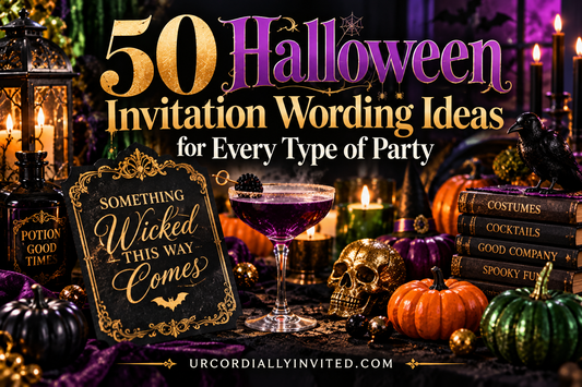 50 Halloween Invitation Wording Ideas for Every Type of Party - URCordiallyInvited