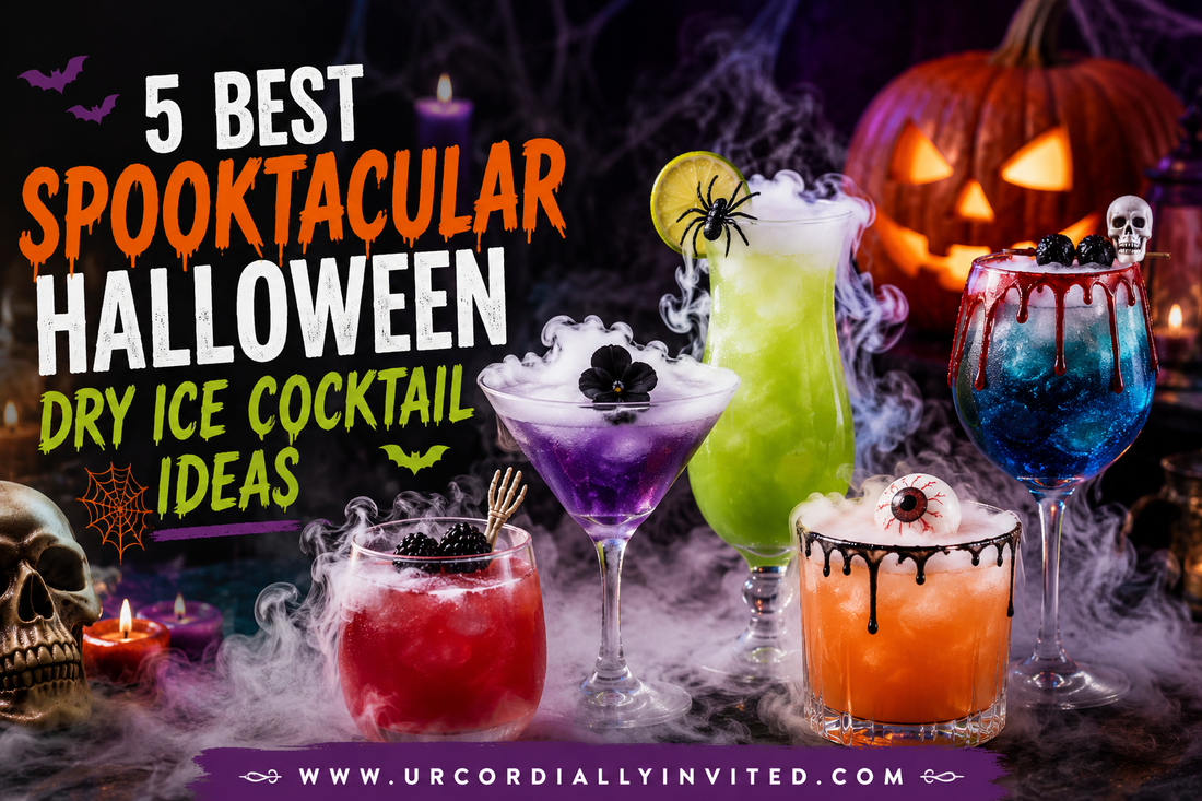 5 Best Spooktacular Halloween Dry Ice Cocktail Ideas - by URCordiallyInvited