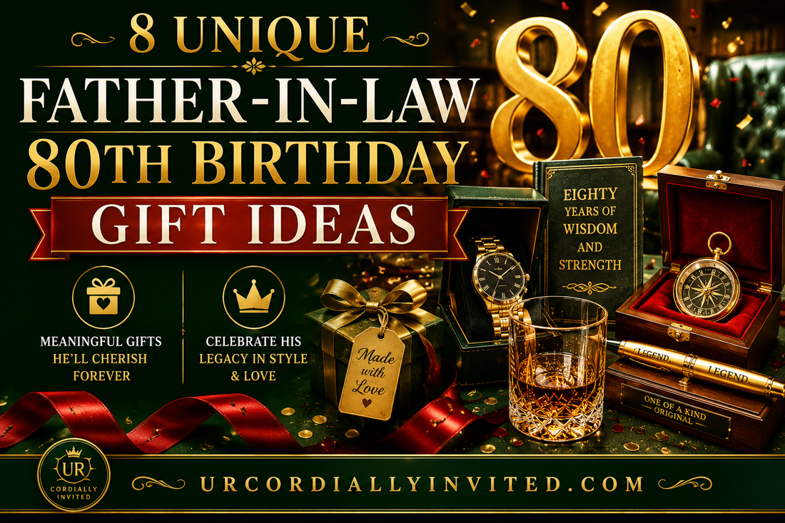 8 Unique Father-In-Law 80th Birthday Gift Ideas by URCordiallyInvited