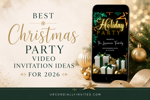 Best Christmas Party Video Invitation Ideas for 2026