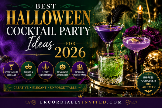 Best Halloween Cocktail Party Ideas for 2026 - by URCordiallyInvited