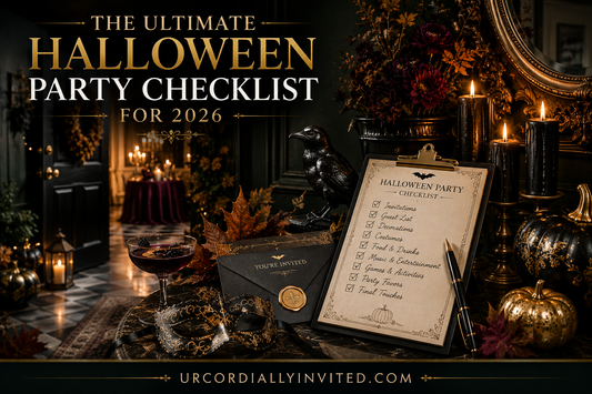 The Ultimate Halloween Party Checklist for 2026 - by URCordiallyInvited