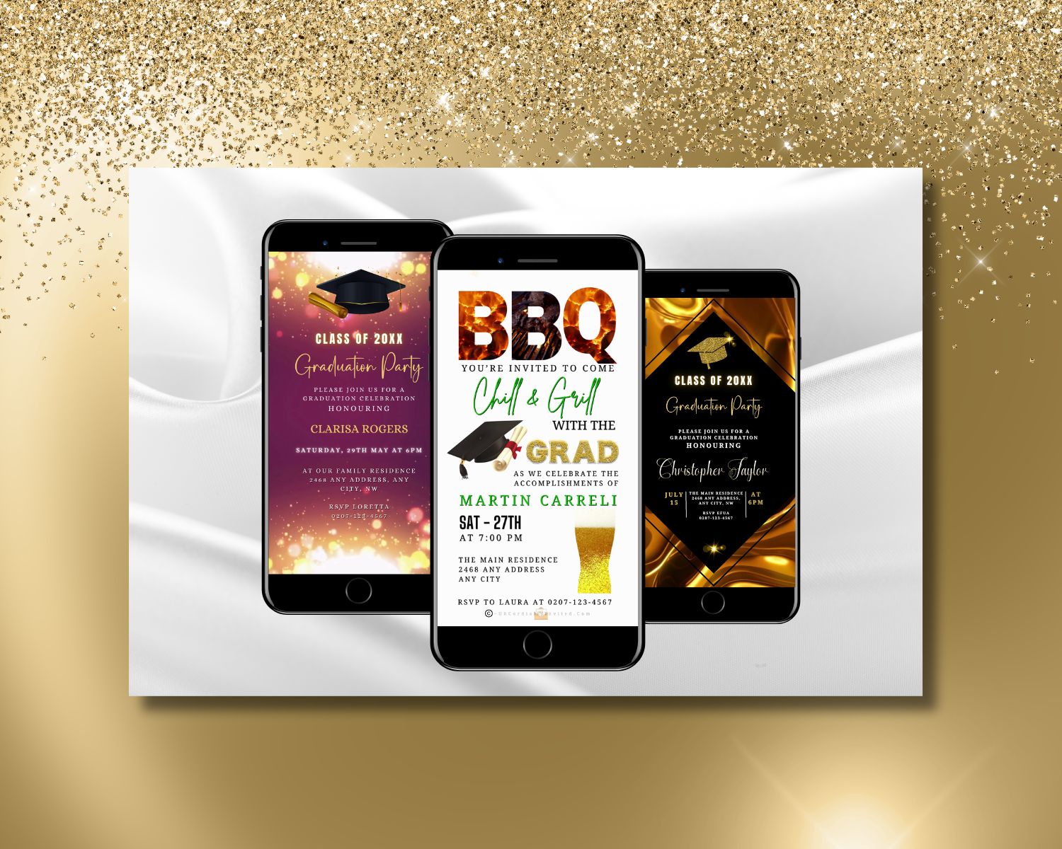 Graduation Video Invites Collection | Digital Invitations ...