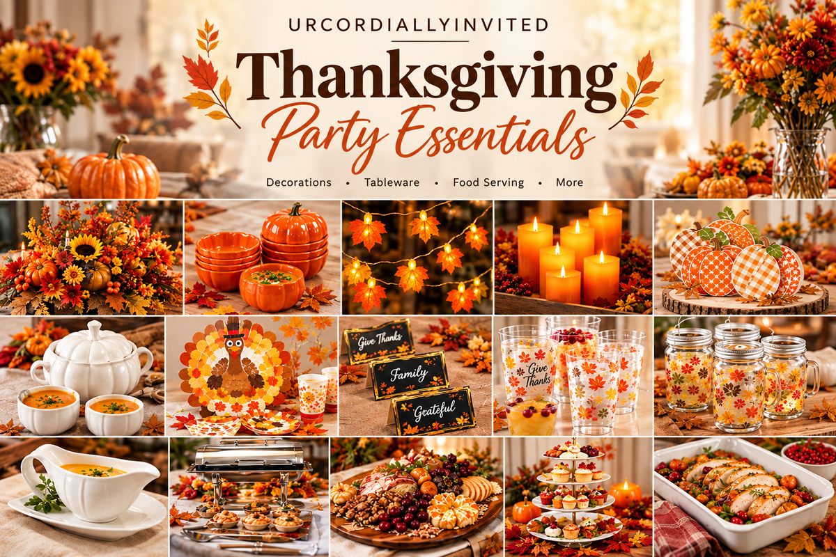 Thanksgiving Party Essentials