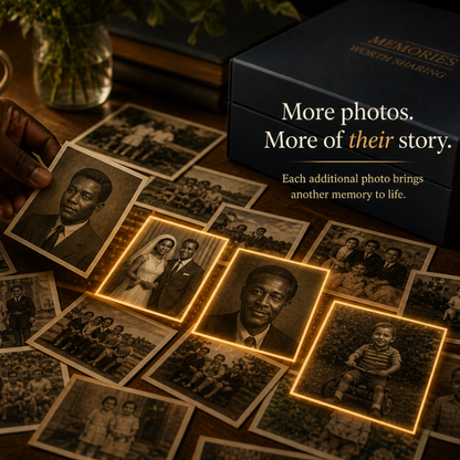 Add 5 Extra Photos – Signature Legacy Film Add-On