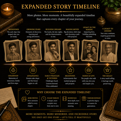 Add 10 Extra Photos – Signature Legacy Film Add-On
