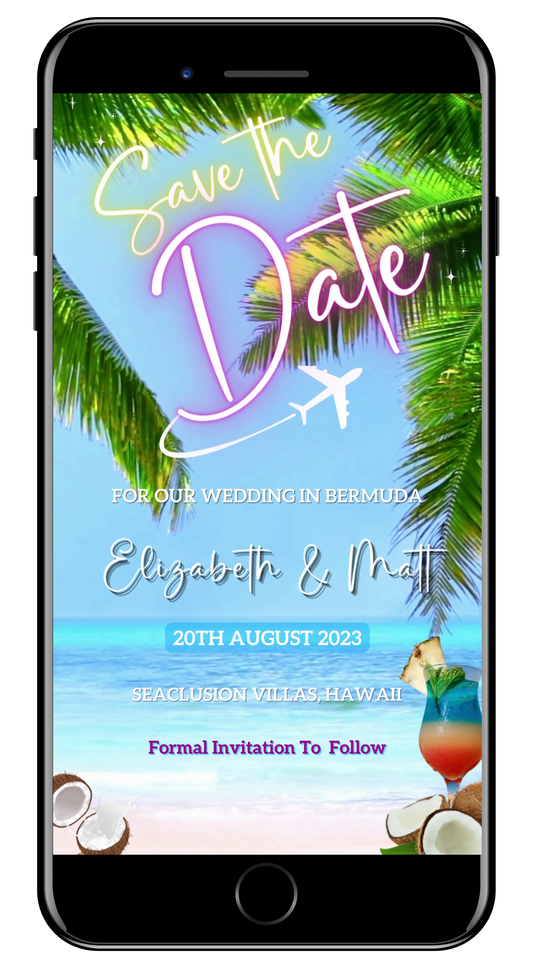 Palm Beach Destination | Save The Date Video Invitation