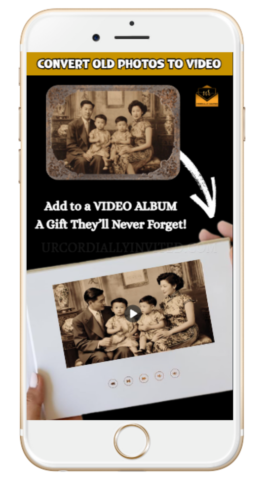Photo To Video Keepsakes Gift