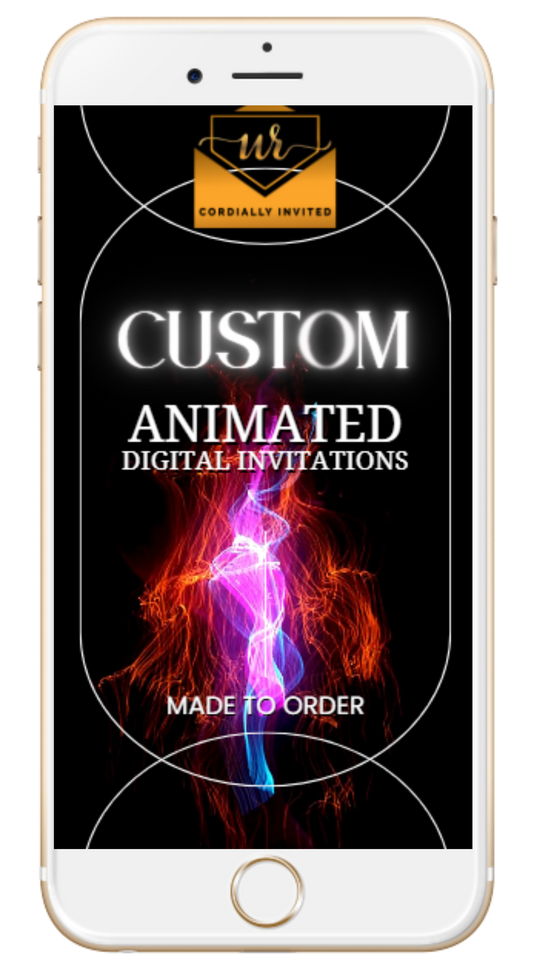 Custom Birthday Video Invitation